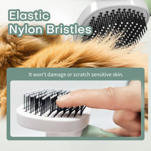 Autopulente peli di pelliccia di animali domestici spille in <span class=keywords><strong>Nylon</strong></span>/setole pettine cane e gatto spazzola - Product Image 3