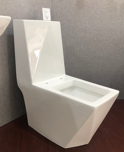 Inodoro Moderno de Una Pieza con Doble Descarga, Cerámico, con Sifón <span class=keywords><strong>en</strong></span> P, Fácil de Limpiar, con Pedestal y Lavabo, Precio de Fábrica al <span class=keywords><strong>Por</strong></span> Mayor - Product Image 3