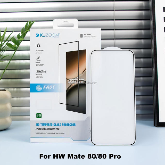 OEM HW Privacy Tempered Glass 9H Hardness for huawei HD Screen Protector for Mate 80 case Friendly
