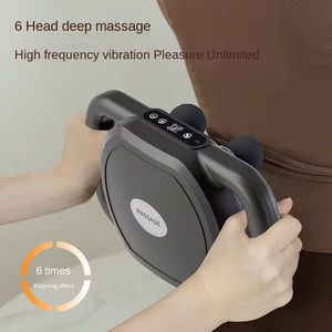Mejor calidad masajeador vibración tejido profundo alivio muscular Pian pistola de masaje inalámbrica 16 cabezas masajeador de espalda - Product Image 2