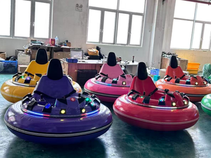 Livraison rapide, <span class=keywords><strong>prix</strong></span> d'usine, voitures tamponneuses électriques pour enfants et adultes, voitures tamponneuses électriques rondes pour adultes, zone de rotation UFO gonflable - Product Image 6