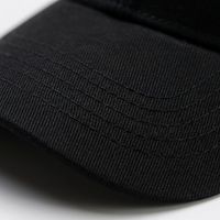 Casquettes de baseball personnalisées avec logo brodé sportif en relief 3D, broderie bicolore, motifs fruits/argyle, 100% coton, tissu courant