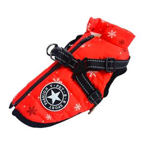 कस्टम उच्च गुणवत्ता वाली पालतू जैकेट फैशन बड़े कुत्ते के कपड़े लक्जरी कुत्ते परिधान पालतू पशु कोट - Product Image 5