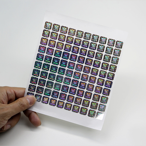 Tùy chỉnh chống hàng giả Holographic <span class=keywords><strong>Sticker</strong></span> an ninh Logo in 3D ba chiều nhãn tấm - Product Image 3