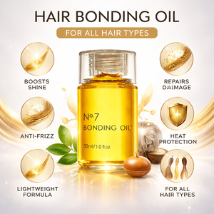 Aceite Reparador para el Cabello No. 7 Profesional, Tratamiento de Peinado, Protector de Calor hasta 450F, Alto Brillo, Control del Frizz, 30ml - Product Image 2