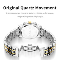 Montre pour homme OEM 3655, luxe, mode, roulette de casino, mouvement à quartz, aiguilles lumineuses, résistance à l'eau 3BAR, acier inoxydable, verre