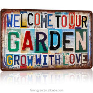 Fournisseur de premier plan : Plaque en métal émaillé vintage 20*30cm avec motifs de voitures rétro, décoration murale pour garage, garage de loisirs et salon - Product Image 6