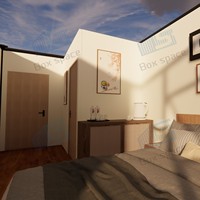 Casa Contenedor Modular Desmontable, Diseño de Casa de Campo, Uso en Supermercados y Apartamentos, Construcción Prefabricada, Excelente Aislamiento