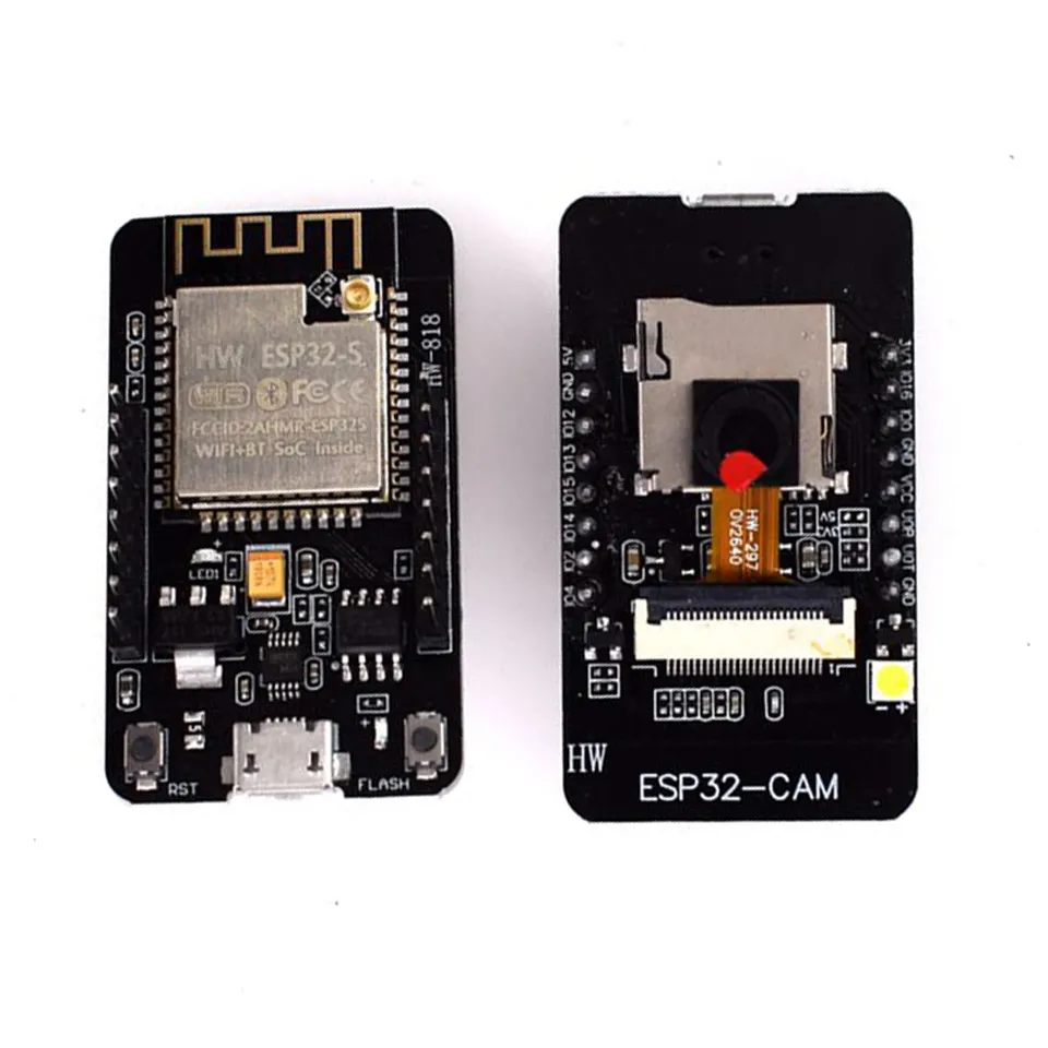 ESP32 Kamera CH340 Modul Kamera WiFi dan Pengembangan Nirkabel Pcb Papan ESP32 dengan Modul Kamera OV2640