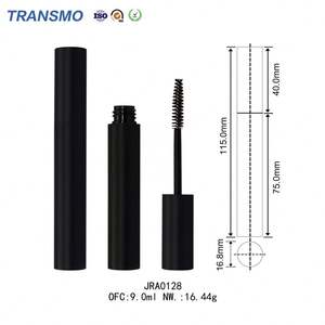 บรรจุภัณฑ์มาสคาร่าอะลูมิเนียม 8 มล. ขวดมาสคาร่า โลโก้สั่งทำ หลอดมาสคาร่าทรงกลม 9 มล. - Product Image 2