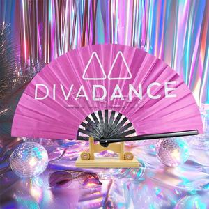 Éventails pliants en bambou personnalisés de 13 pouces pour les soirées Rave et promotions Éventails à main à sublimation pour Halloween - Product Image 2