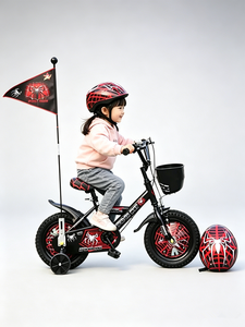 Bicicleta Infantil de 12'', 14'' y 16'' para Niños y Niñas, con Ruedas de Entrenamiento Desmontables, para Deportes al Aire Libre - Product Image 5