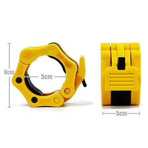 Haltérophilie Verrouillage Barbell Clips En Aluminium Barbell Collier Pinces - Product Image 5