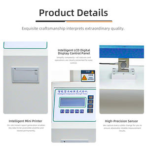 Programmeerbare papierkern-compressietester - Geautomatiseerd krachttestapparaat voor de crush-weerstand van kartonnen buizen - Product Image 3