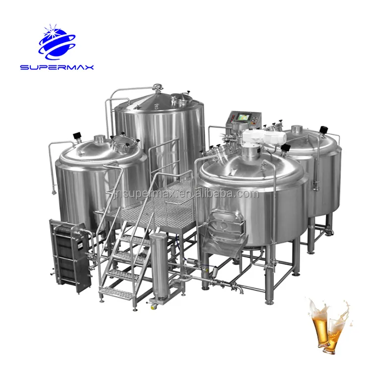 China Feito de Micro Cervejaria Planta 100 L 200 L 500 Litros Hotel Equipamento a produção de Cerveja