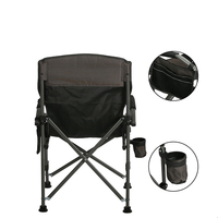 Chaise pliante de camping en métal moderne Highwin pour pique-niques, pêche, jardin, plage, voyages et mobilier d'extérieur