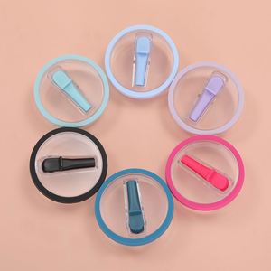 40oz Tumbler Colorful Lid Thickened Silicone <b>Straw</b> Lid <b>Plastic</b> Replacement Cover for Ice Tumbler <b>Drinking</b> Cup Accessories - Product Image 2