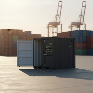 Conteneurs de stockage miniatures de haute qualité, neufs et d'occasion, de 4 à 12 pieds, fabriqués en acier Corten haute résistance - Product Image 2