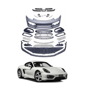 Accessoires de voiture kit de carrosserie 2012-2015 981 pare-chocs avant mise <span class=keywords><strong>à</strong></span> niveau vers GT4 RS Style kits de carrosserie pour Porsche Cayman <span class=keywords><strong>boxster</strong></span> 981 - Product Image 1