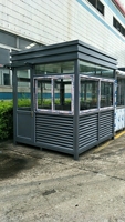 Conteneur à structure en acier Sentry, étanche, avec panneaux sandwich, pour Villa moderne minimaliste, Bureaux, Bâtiments, Maisons, Magasins, Ateliers, Salles de sport, Entrepôts