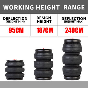 ALITAIR Factory 3E2300 113mm Diamètre Ressorts pneumatiques Suspension OEM Airbags à port unique <span class=keywords><strong>le</strong></span> plus universel Prix Bon - Product Image 6