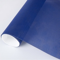 Tissu en maille textilène bleu 100 % acrylique, lourd et résistant à l'abrasion, pour produits de loisirs de plein air et chaises de plage