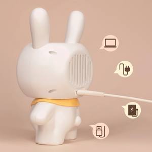 Réveil intelligent <span class=keywords><strong>lapin</strong></span> pour enfants, machine à sons apaisants pour le sommeil avec veilleuse et capteur de réveil, idéal pour les garçons et les filles - Product Image 6