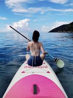 En stock YASKA 10'6'' Planche de paddle gonflable (SUP) certifiée CE, poids maximum 150 kg, accessoires complets pour les sports nautiques