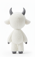 Nouveau design de jouet en peluche de conceptions créatives jouet d'animal en peluche de mouton debout personnalisé comme cadeau