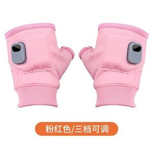 Electric Heating <b>Gloves</b> Black <b>USB</b> Rechargeable Fingerless Touchscreen Winter Warm Unisex Reversible - Product Image 5