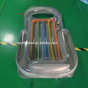 Şişme yetişkin su salonu yatak havuzu şamandıra plastik havaya uçurmak plaj yüzme kanepe sandalye yüzen - Product Image 5