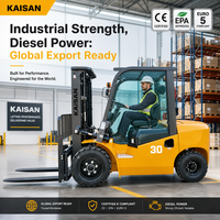 Chariot élévateur diesel multifonctionnel à énergie nouvelle de 2, 2,5, 3,5 et 3 tonnes, exportation directe d'usine, pour entrepôt