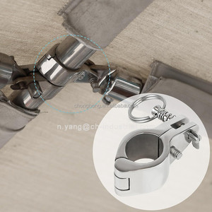 Accessoires marins robustes pour bateaux : Fixation de capote Bimini en acier inoxydable 316, glissière de fixation pour bateaux et yachts - Product Image 6