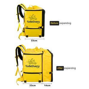 Bolsa Térmica Aislada para Pizza, Personalizada, Comercial, para Bicicleta, Mochila Refrigerante para Entrega de Alimentos en Moto - Product Image 4