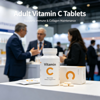 Comprimés de mélange complexe de vitamine C |   Complément alimentaire naturel sans sucre 5g Vitamine C et bioflavonoïdes d'agrumes pour le soutien immunitaire des adultes