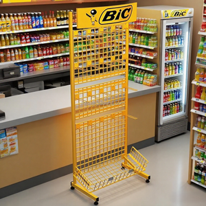 Cửa Hàng Bán Lẻ Dây Lưới Bảng Điều Chỉnh Với Móc Đơn Lập Quảng Cáo Siêu Thị Hiển Thị Giá Dây Gỗ Sản Phẩm Hiển Thị Đứng - Product Image 4