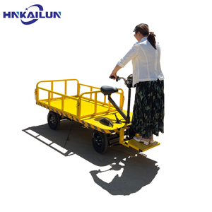 Carro de Transporte Eléctrico de Plataforma Plana de Alta Eficiencia, Nuevo Carro de Carga de Acero para Restaurantes e Industrias Manufactureras - Product Image 5