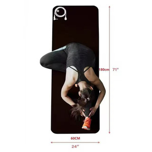 Esterilla de Yoga con conexión a tierra de 71x24 pulgadas, almohadilla de ejercicio, esterilla de carbono conductora conectada a la tierra con cable de 15 pies <span class=keywords><strong>para</strong></span> Yoga de meditación - Product Image 2