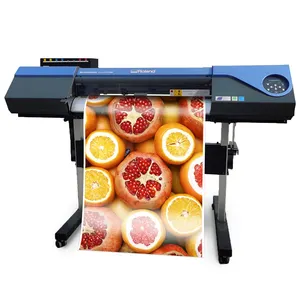 Used roland eco solvent printer and cutter VS300 can print banner sticker poster equipments for small business