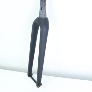 碳砾石自行车叉55毫米前叉砾石硬叉1-1/8英寸直/锥形管盘式制动器通轴12x100mm毫米 - Product Image 4