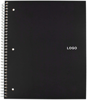 Cahier ligné personnalisé A5/A3/A4 Carnets à spirale lignés classiques Journal 8-1/2 "X 11" Journal ligné de collège 100 feuilles carnet de notes