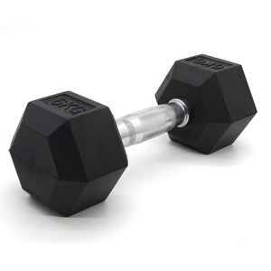 金属製黒ゴム製六角ワークアウト六角ダンベルカスタムロゴ - Product Image 4