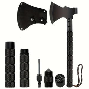Hacha de Camping, Hacha Plegable de Supervivencia, Hacha Táctica para Campamento, para Aventuras al Aire Libre - Product Image 1