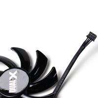 Ventilateur de refroidissement FDC10H12S9 de haute qualité et durable, 4 broches, 12V DC, 40x40x10mm, pour carte graphique GTX1660 SUPER MINI-ITX, dissipateur thermique en plastique 30000