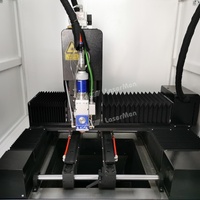 Machine de découpe laser à fibre de haute précision LaserMen, nouveau design, pour bijoux en argent, or, acier inoxydable 3030, petite taille mini.