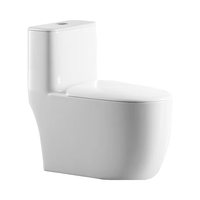 WC monobloc moderne en céramique, double chasse, abattant lent, siphon anti-éclaboussures, résistant au gel, siphon en S, à poser au sol, garantie 5 ans