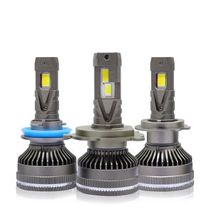 Nuevas Bombillas LED H4 de 130W y 12V con Control por Aplicación, Luz Blanca y Amarilla para Niebla y Conducción, Resistentes al Agua IP67, 11000LM, Ajuste Universal para Automóviles - Product Image 1