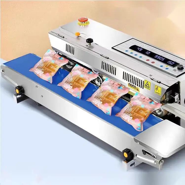 Автоматическая непрерывная машина для термозапечатывания ленты для полиэтиленового пакета