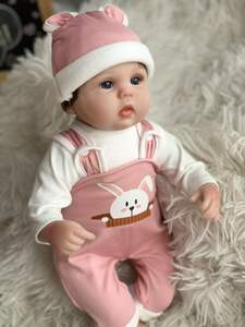 Muñeca Reborn <span class=keywords><strong>de</strong></span> Juguete <span class=keywords><strong>de</strong></span> Peluche con Forma <span class=keywords><strong>de</strong></span> Mariquita Madura, para el Día <span class=keywords><strong>de</strong></span> San Valentín 2024, con Chupete, Piel sin Pintar, para Adultos - Product Image 4