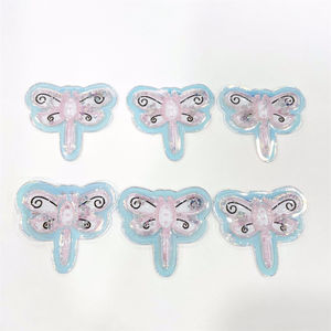 Décorations pour chaussures de basketball Air 3D Star Bow personnalisées en TPU, <span class=keywords><strong>paillettes</strong></span> et perles acryliques, antidérapantes et scintillantes - Product Image 2